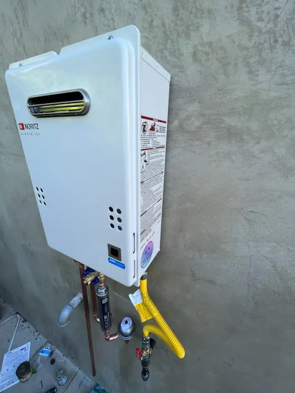 Tankless water heater installation for Curryville homes